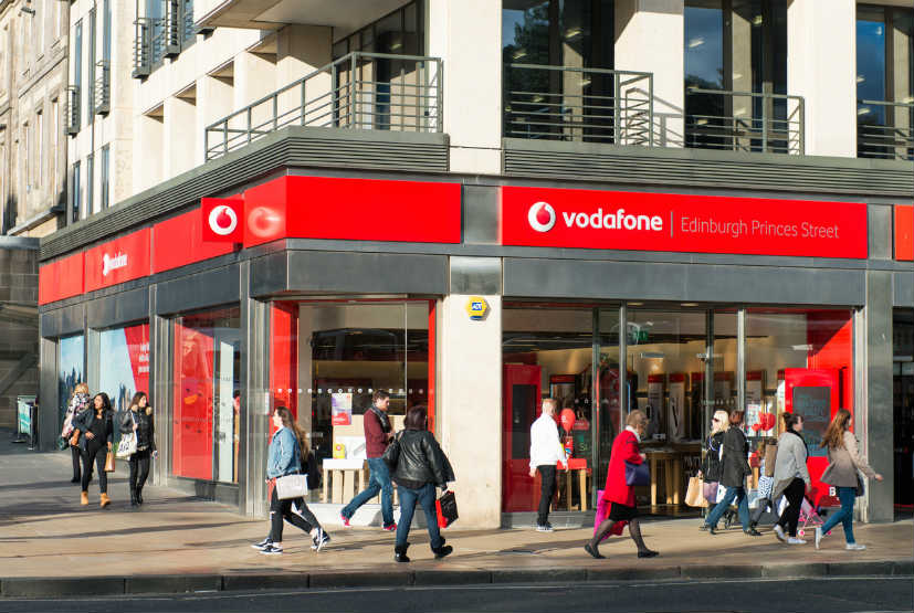 Vodafone dividend UK telecom