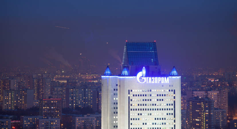 Gazprom undersea pipeline project