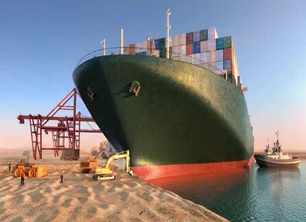 China Suez Canal blockage_IFM_Image
