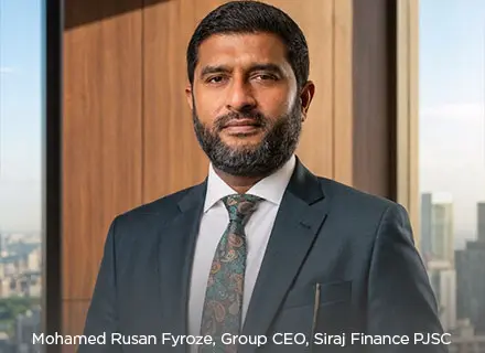 Mohamed Rusan Fyroze, Group Chief Executive Officer, Siraj Finance PJSC