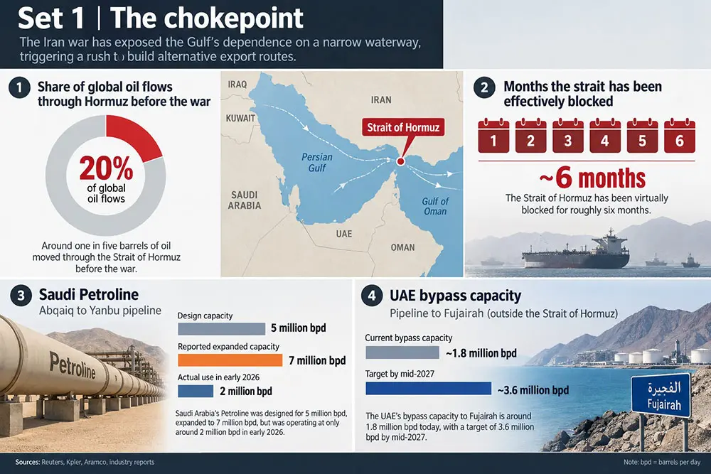 Middle-east Energy Trade Graphics